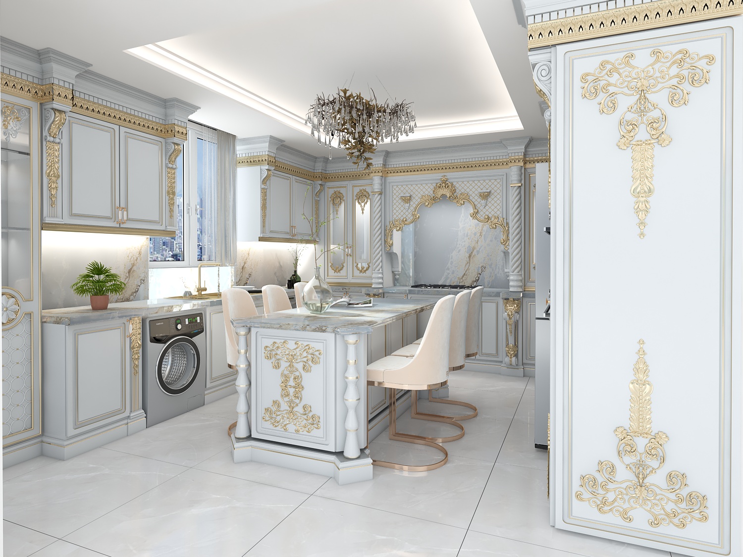 طراحی واجرای کابینت وکمد دیوار