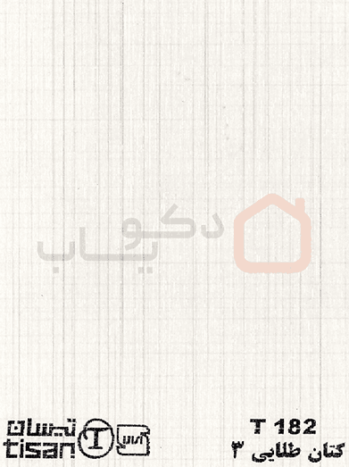 ام دی اف تیسان مدل کتان طلایی 3 کد T 182