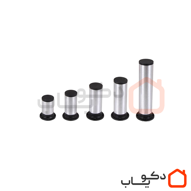 پایه کابینت 14 سانت طرح استیل براق