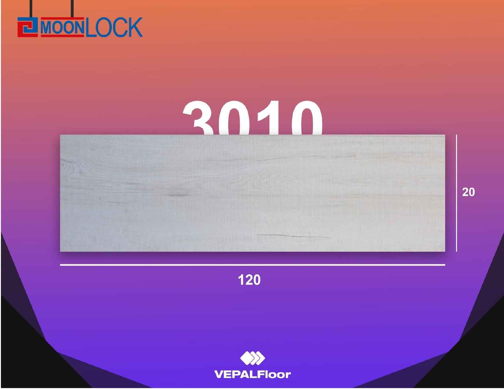 لمینت مون لاک کد 3010 - یک بسته
