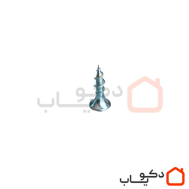 پیچ ام دی اف 16 میل سفید بسته 1000 عددی آرت | MDF ART 16m